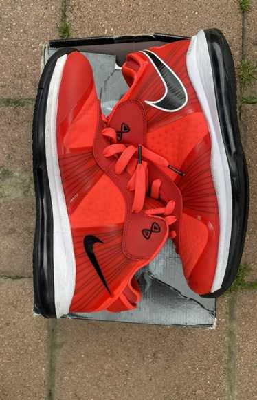 Nike LeBron 8 V/2 Low Solar Red 2011