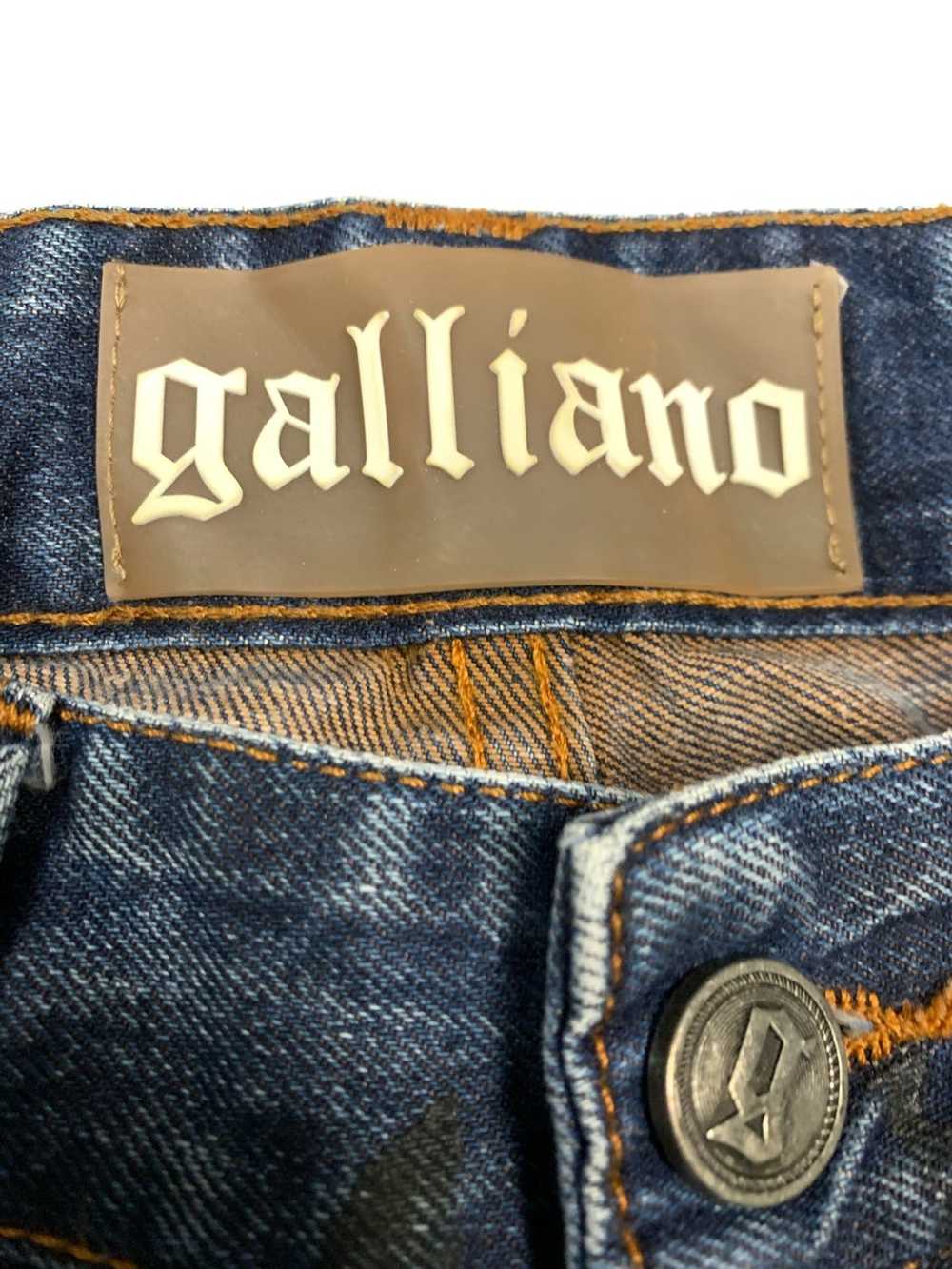 John Galliano John galliano distress fullprint de… - image 7