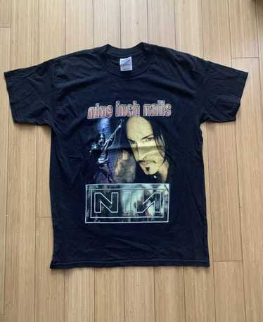Band Tees × Vintage Nine Inch Nails NIN Tour Tee … - image 1