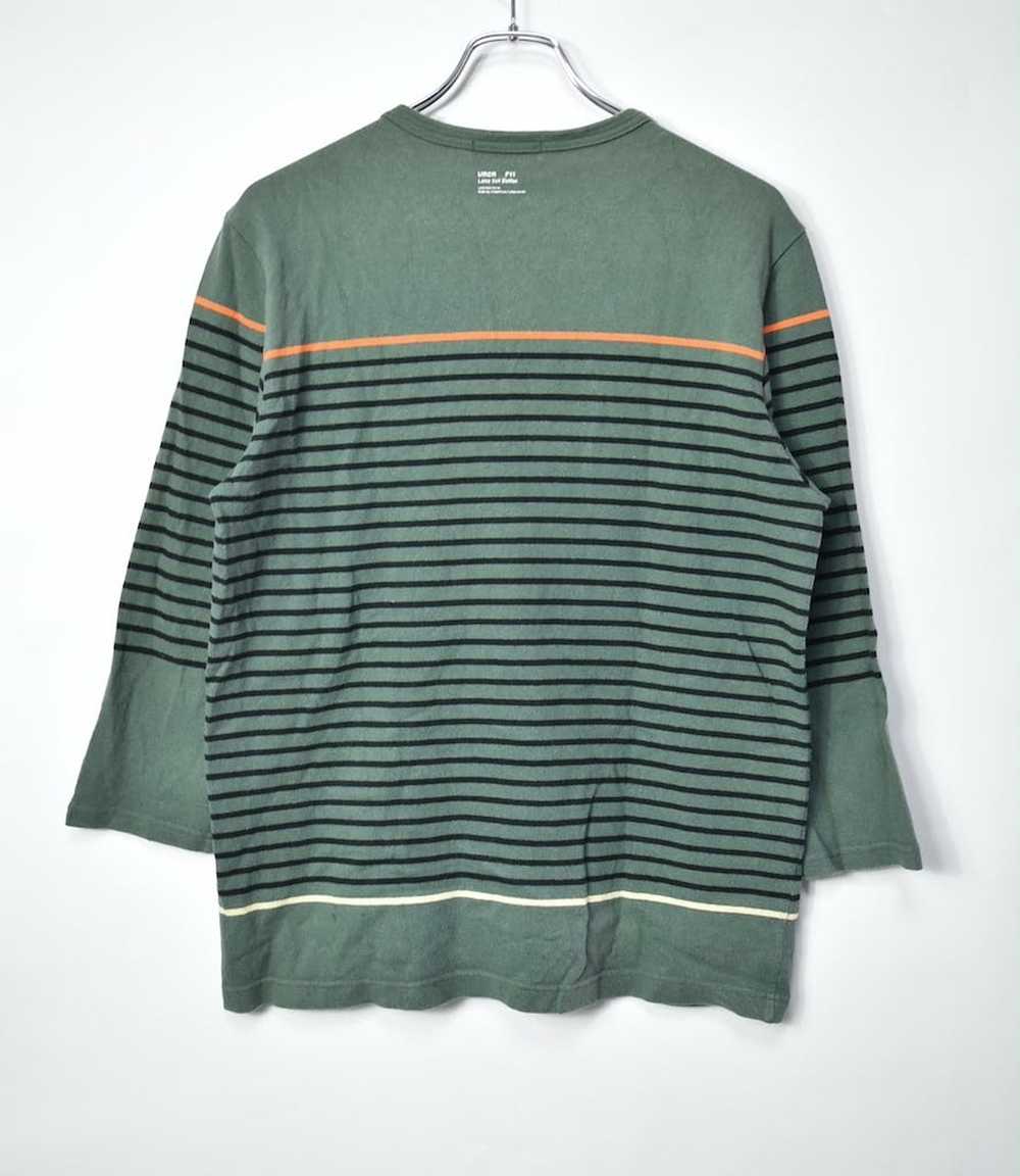 Undercover UNDERCOVER stripe L/S t-shirt - image 3