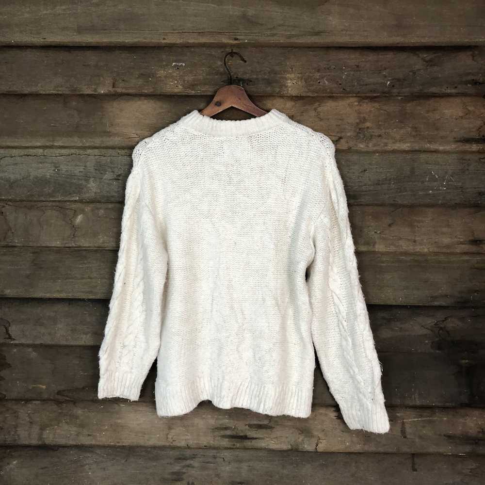 Aran Isles Knitwear × Zara Zara White Aran Isles … - image 10