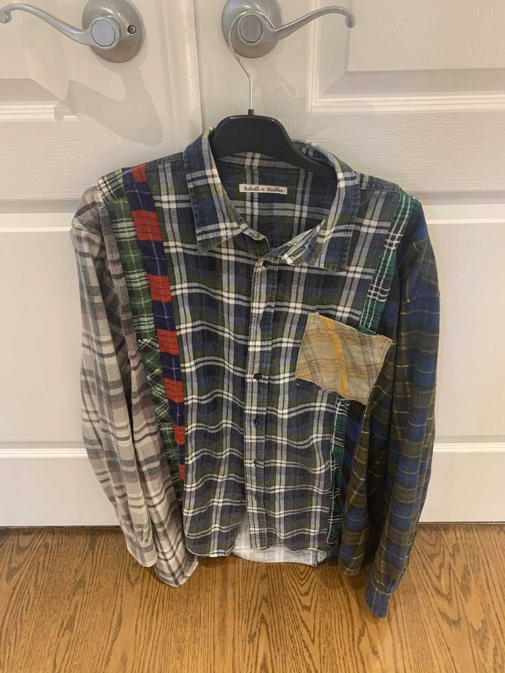 Needles × Vintage Needles Unique Rebuild Flannel - image 2