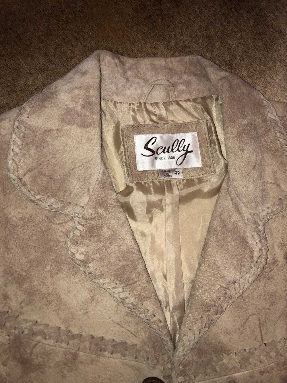 Scully Leather × Skully × Vintage Vtg Scully beig… - image 5