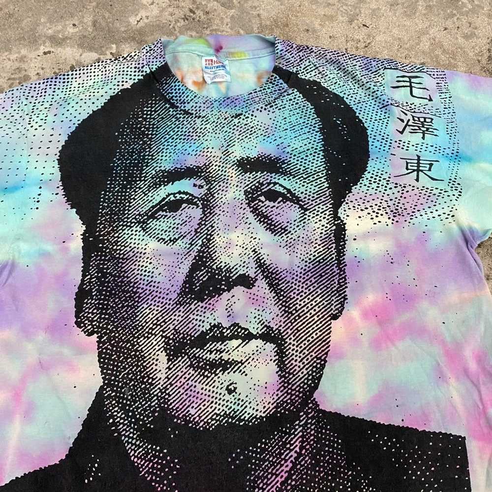 Vintage Vintage Mao Zedong tiedye t shirt - image 2