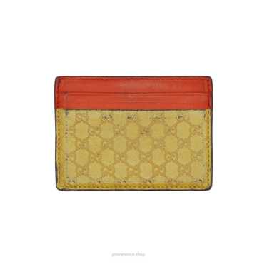 Gucci 🔴 Card Holder Wallet - Micro Guccissima Pa… - image 1