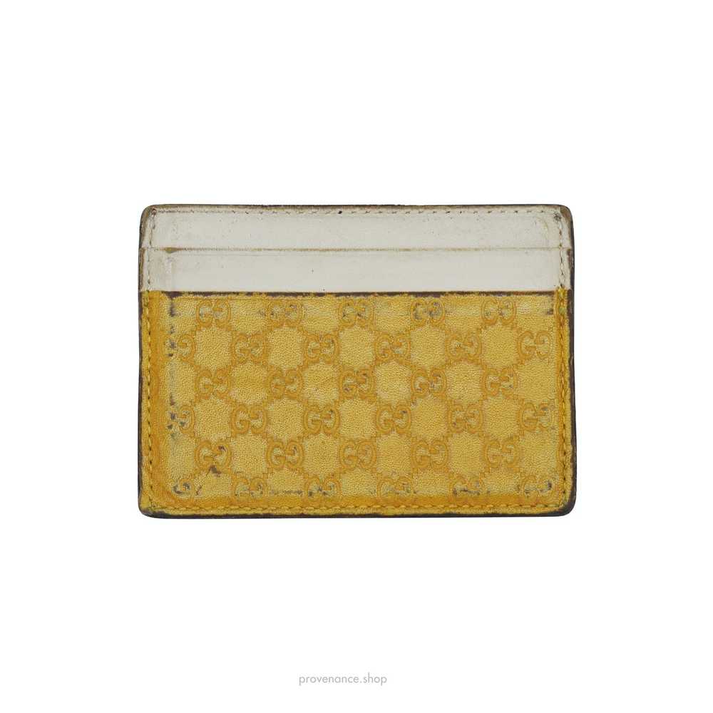 Gucci 🔴 Card Holder Wallet - Micro Guccissima Pa… - image 2