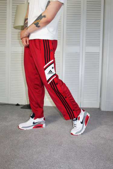Vintage 90s Red, White & Black Adidas Originals Tr