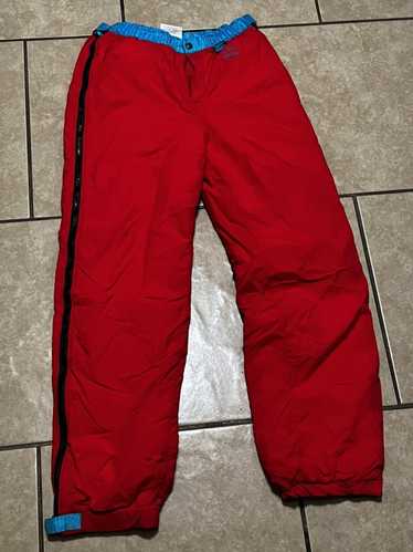 Goretex Red and blue Goretex snow pants