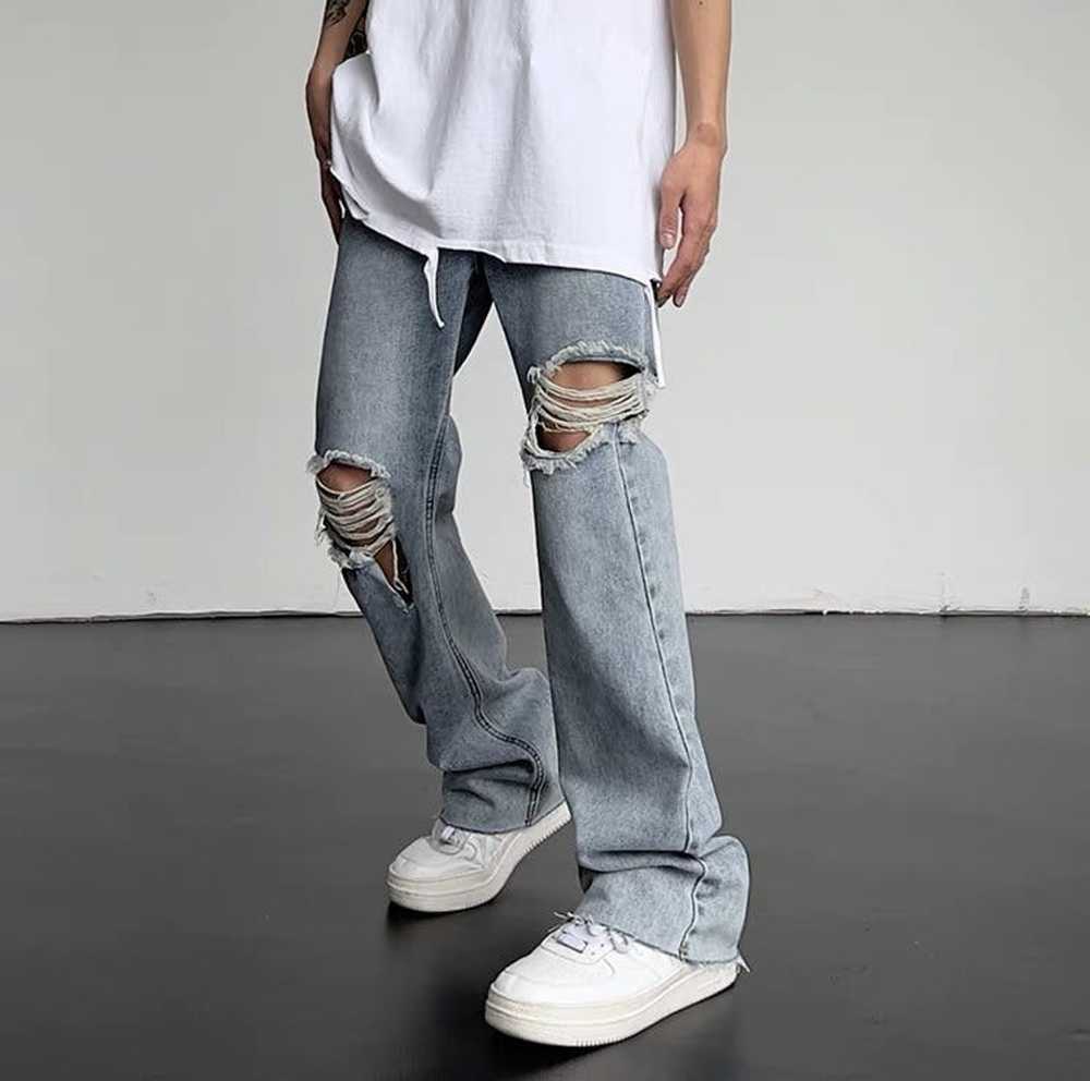 Streetwear × Vintage Retro punk pants - image 5