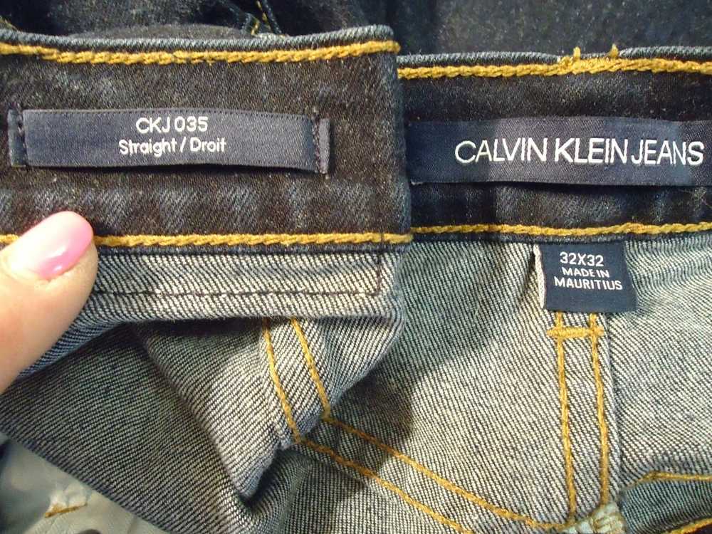 Calvin Klein CALVIN KLEIN DARK WASH STRAIGHT DROI… - image 9