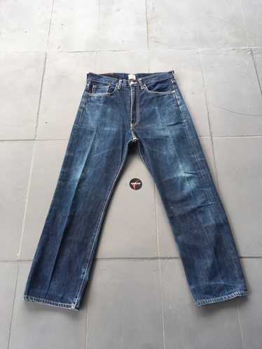 Bape × Vintage Bape blue navy jeans - image 1