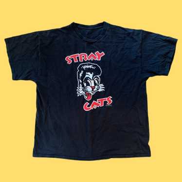 Band Tees × Vintage Vintage Stray Cats T-shirt - image 1
