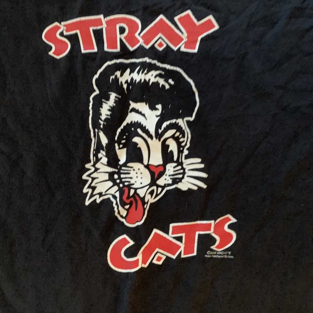 Band Tees × Vintage Vintage Stray Cats T-shirt - image 2