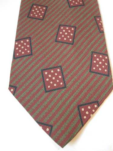 Giorgio Armani Giorgio Armani Silk Tie Green Orang