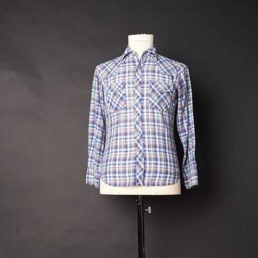 men's 70s Western snap shirt - Gem