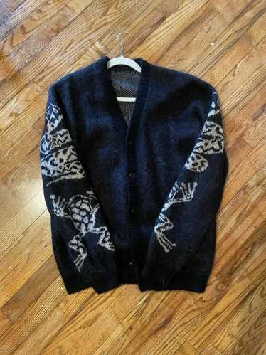 Sneakersnstuff Black mohair cardigan