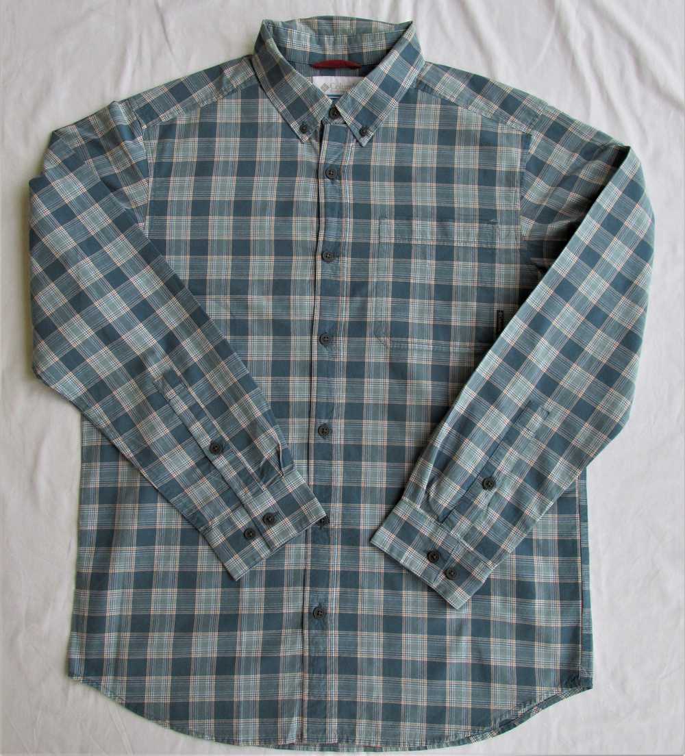 Columbia Columbia Long Sleeve Cotton Shirt Size M… - image 1