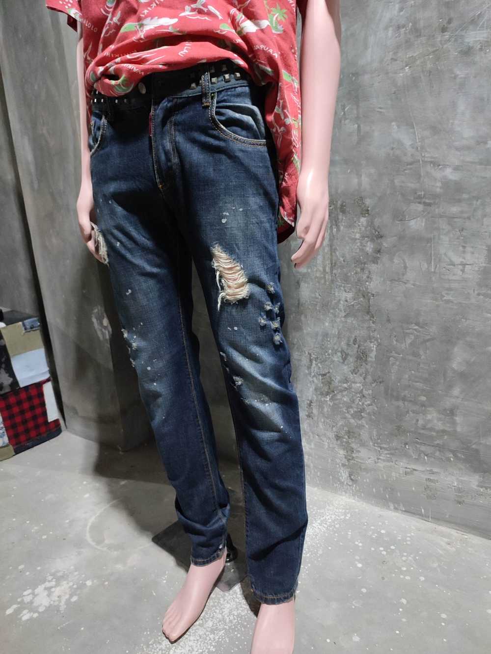 Distressed Denim × Dsquared2 Dsquared Distressed … - image 2