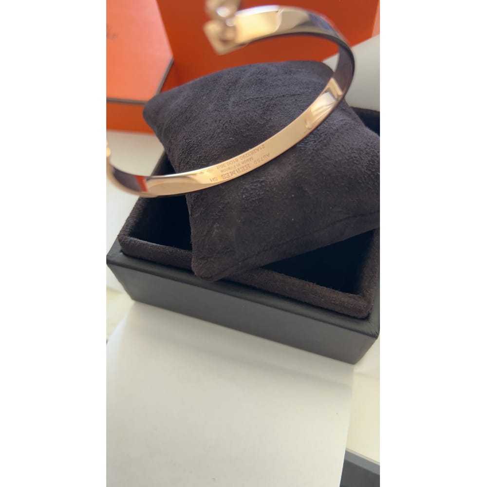 Hermès Kelly pink gold bracelet - image 6