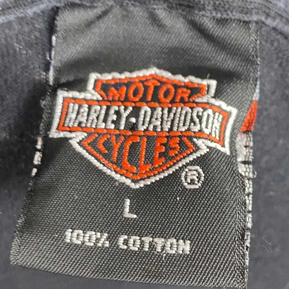 1990s Harley Davidson Motorcycles T-Shirt, Size L… - image 7