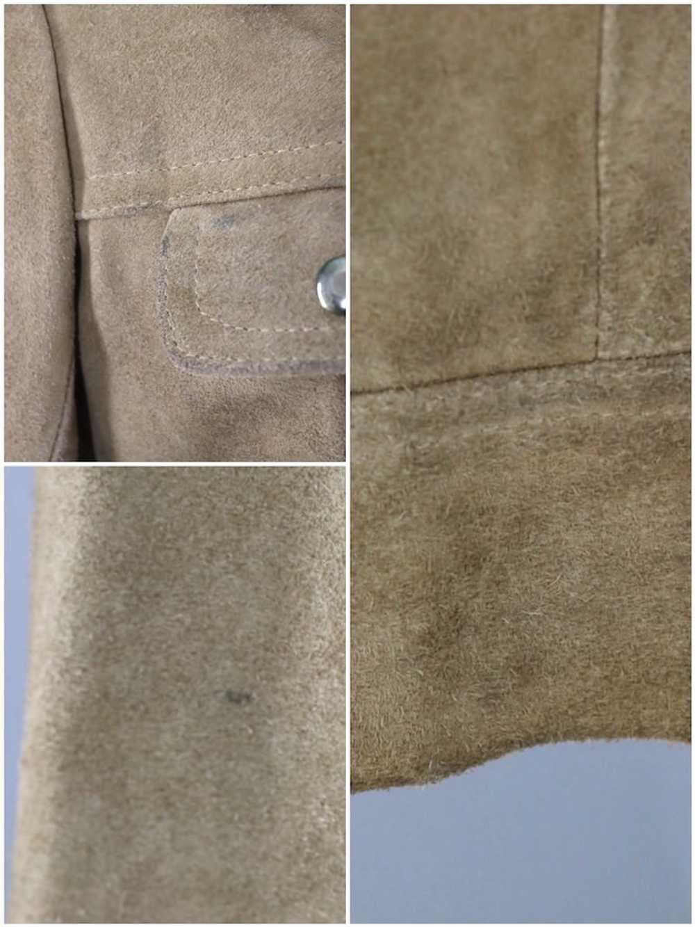 Vintage Tan Suede Jacket - image 6