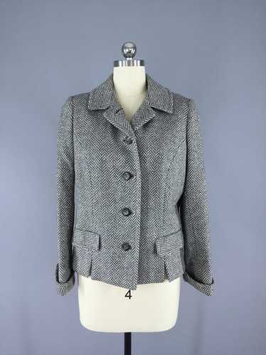 1960s Herringbone Wool Jacket