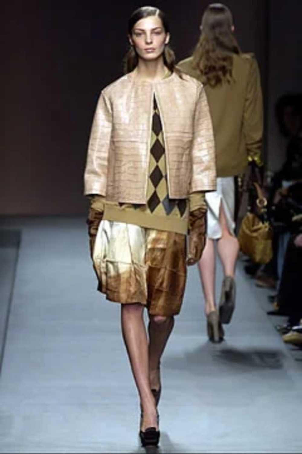 PRADA Flared-skirt silk dress F/W 2003 - image 4