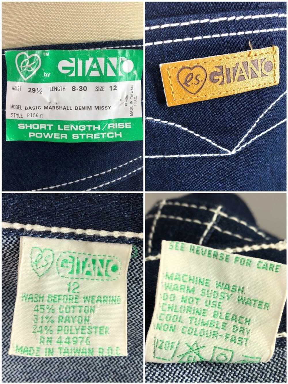 Vintage 1980s Gitano Jeans with Original Tags - image 7