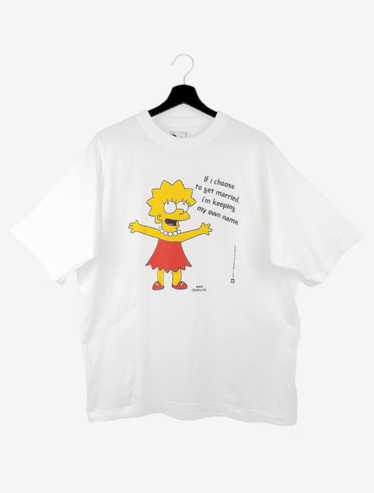 2000 Lisa Simpson vintage tubular t-shirt Toma Adl