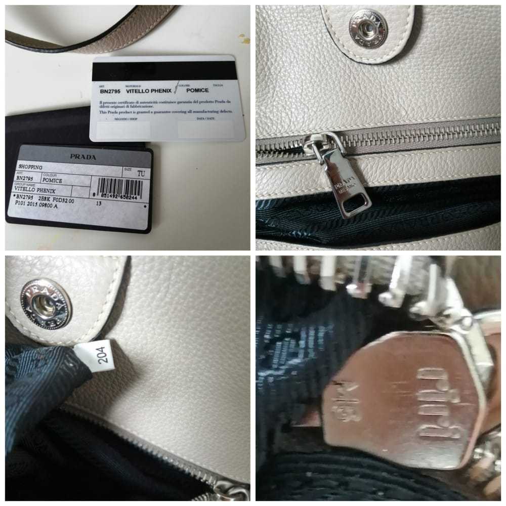 Prada Monochrome leather handbag - image 9