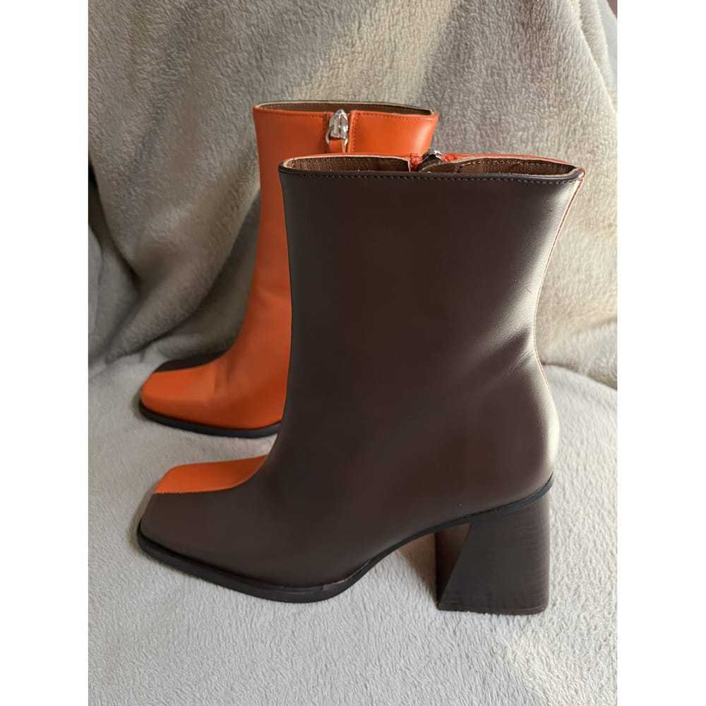 Alohas Leather ankle boots - image 2