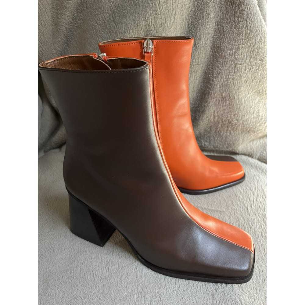 Alohas Leather ankle boots - image 3