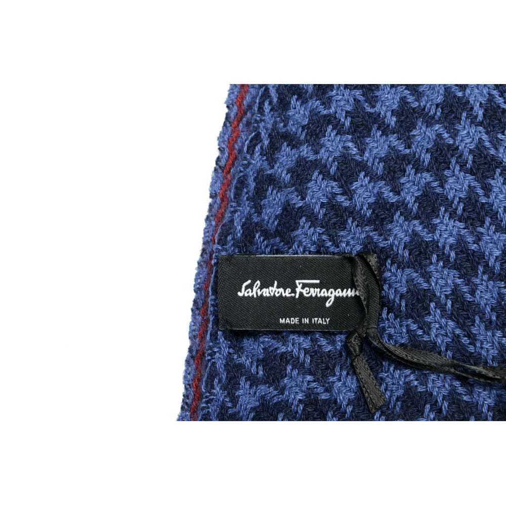 Salvatore Ferragamo Wool scarf & pocket square - image 4