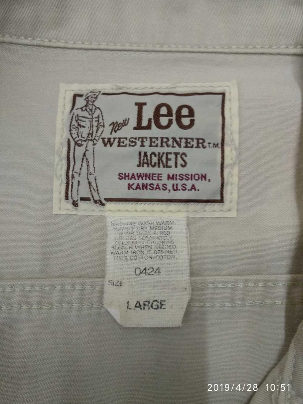 Lee × Vintage Lee Rider Jacket - image 6
