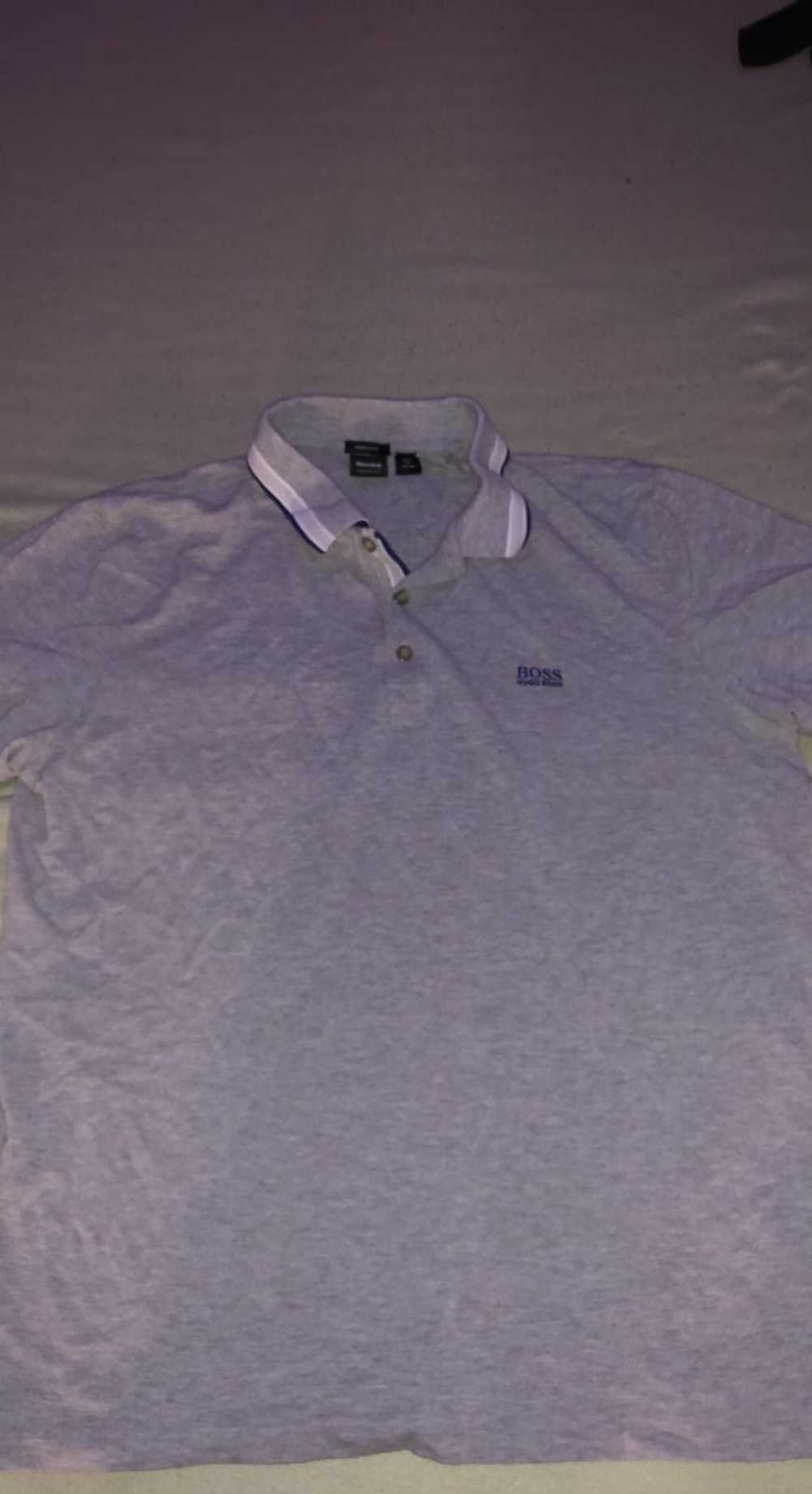 Hugo Boss Hugo boss vintage polo shirt rarity M - image 1