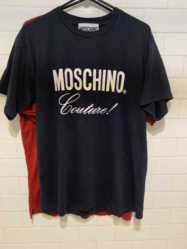 Moschino Moschino Couture Navy Blue Tee Shirt (fit