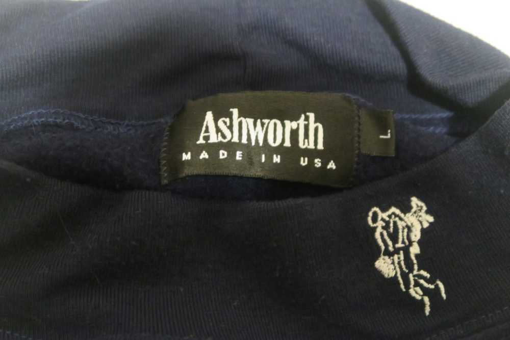 Ashworth × Made In Usa VTG Ashworth Coolmax Mock … - image 3