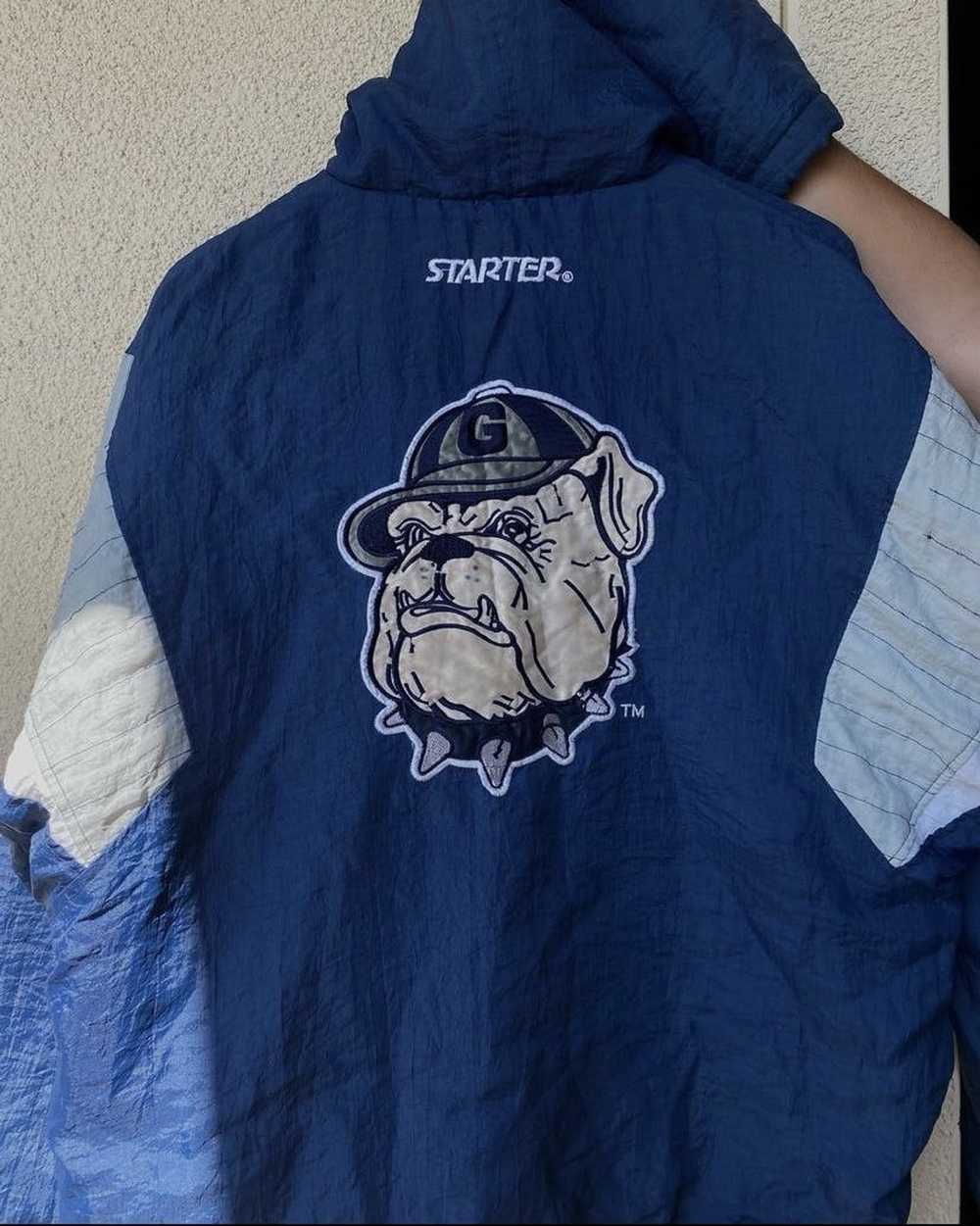 Vintage 90s Georgetown Hoyas Spellout Starter Jacket – Thieves Market  Vintage