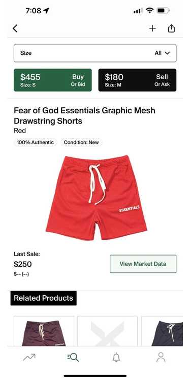 Fear of god mesh - Gem