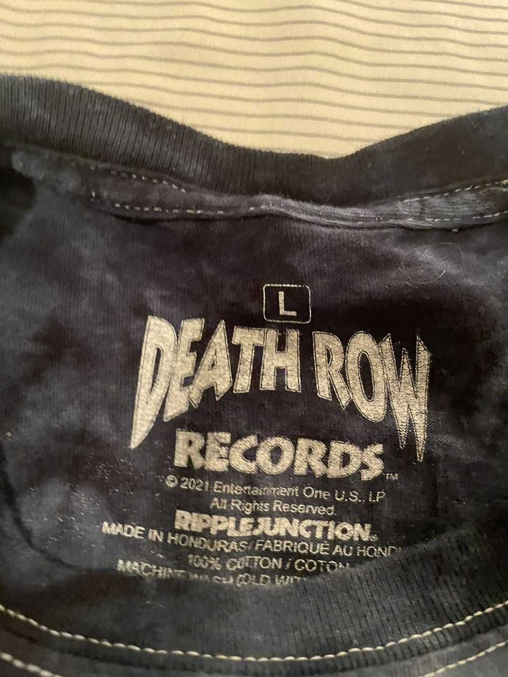 Death Row Records Death Row Records Acid Wash Tee - image 3