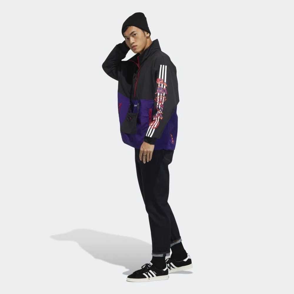 Adidas LNY Half-Zip Windbreaker Jacket - image 8