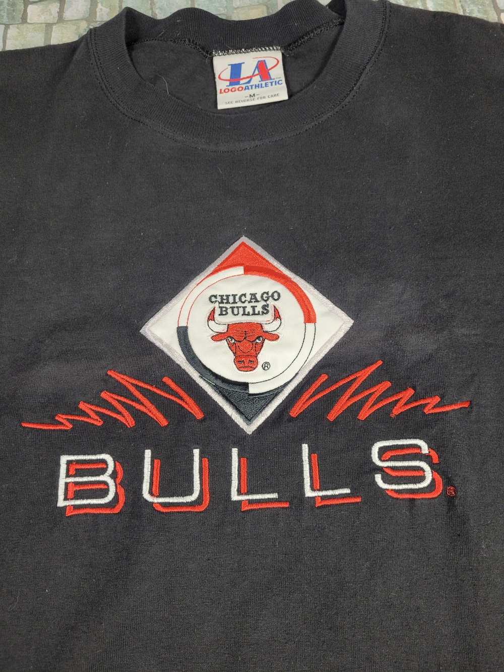 Logo Athletic Vtg 90s Chicago Bulls Logo Athletic… - image 8