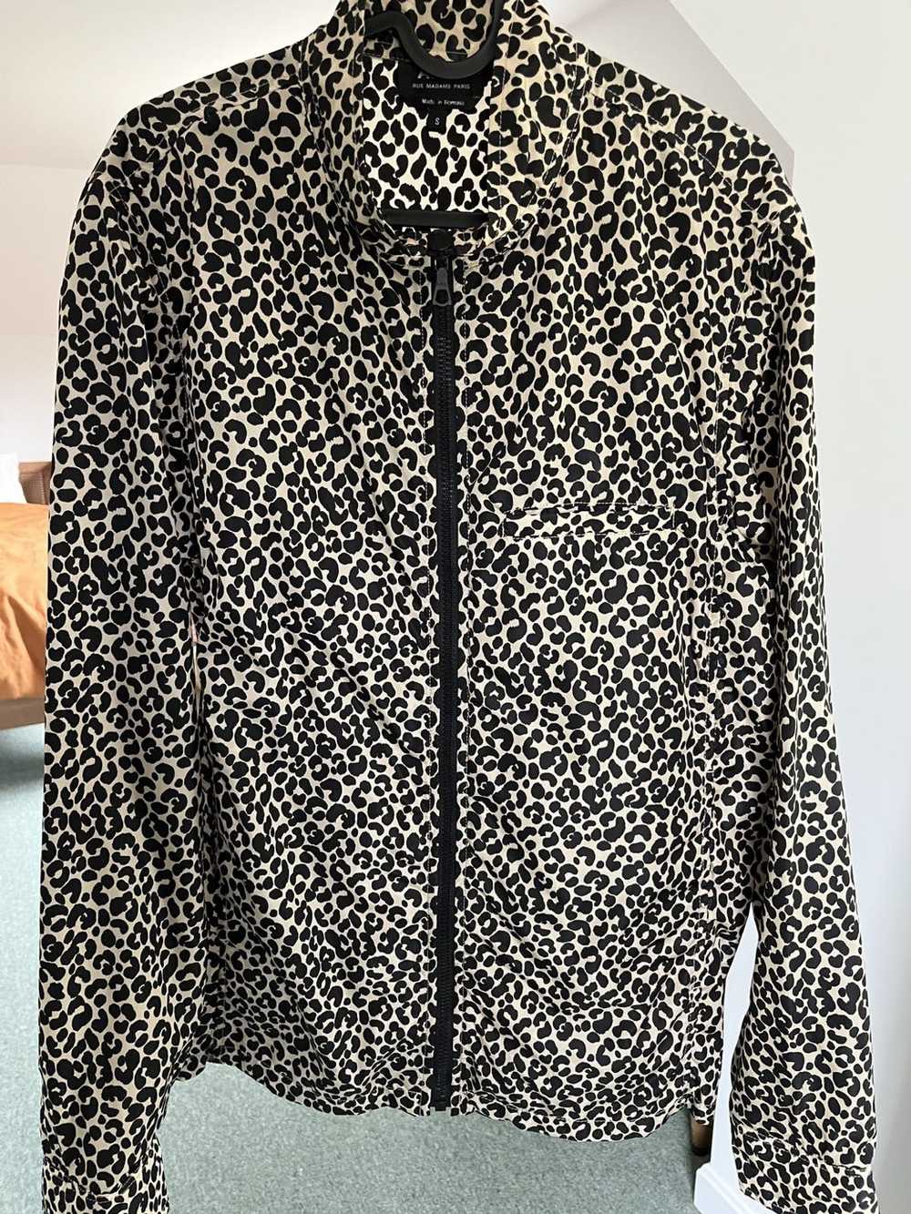A.P.C. Leopard Print Shell Jacket Windbreaker - image 1