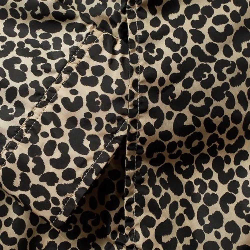 A.P.C. Leopard Print Shell Jacket Windbreaker - image 4