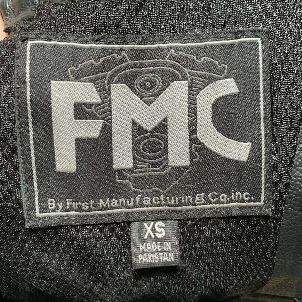 Fmc Vintage USA First MFG Co Unisex Leather Biker… - image 4