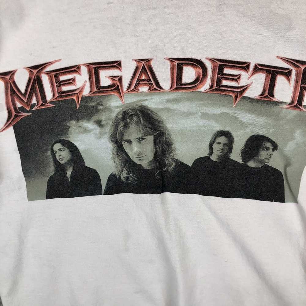 Anvil Vintage Megadeth y2k concert tee large USA … - image 6