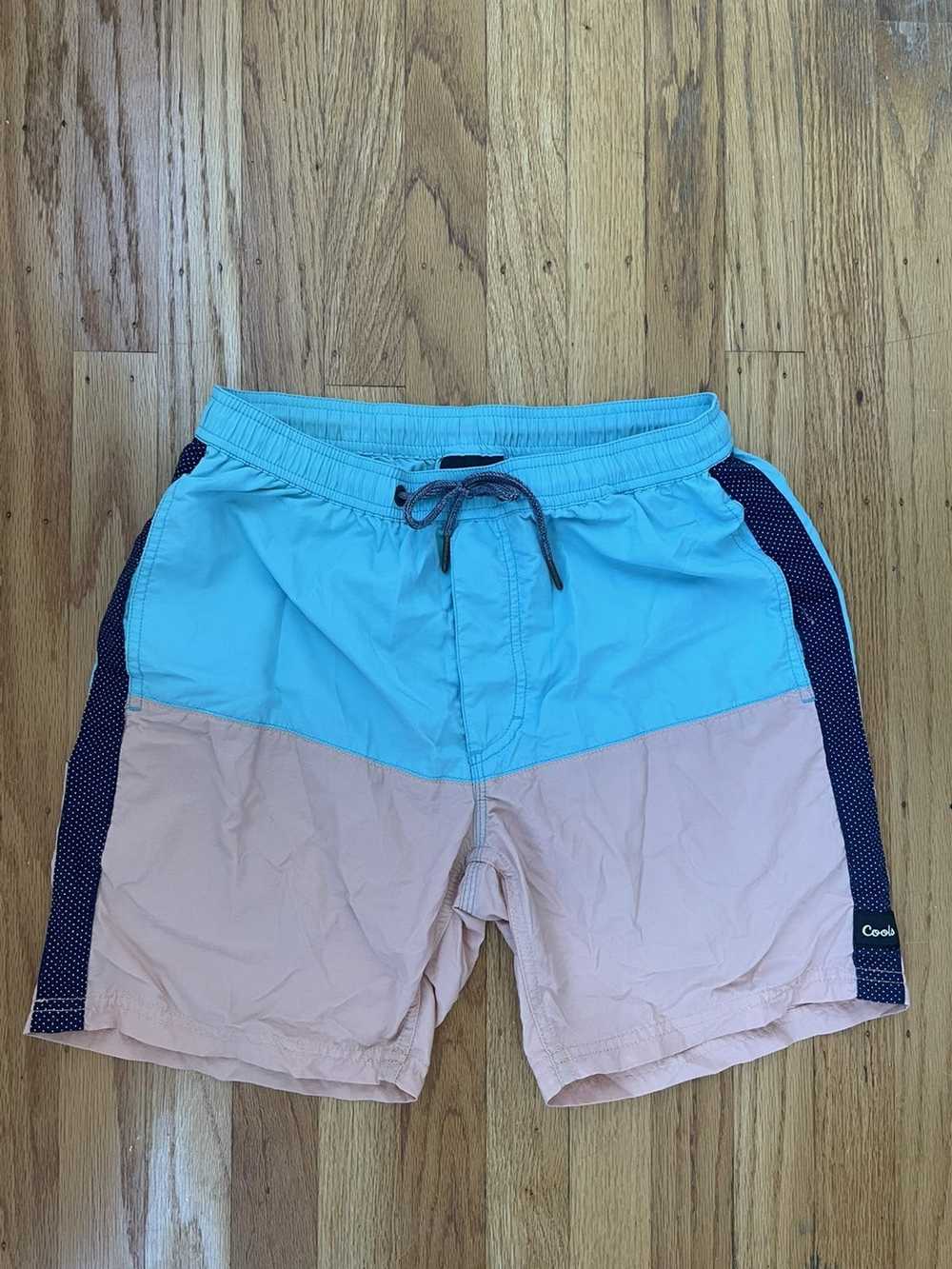 Barney Cools Two-Tone Swim Trunks Size Small 30 - image 1