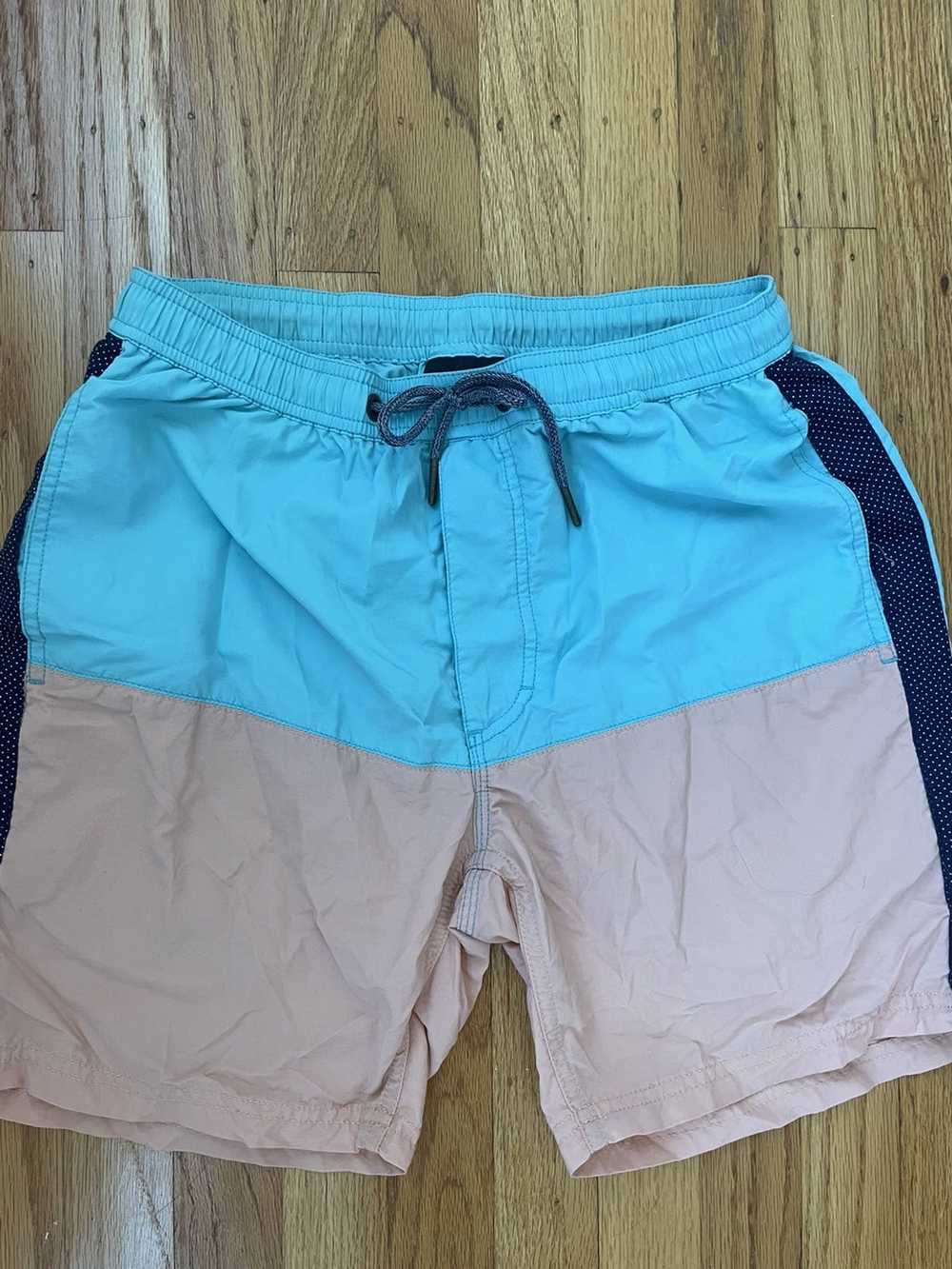 Barney Cools Two-Tone Swim Trunks Size Small 30 - image 2