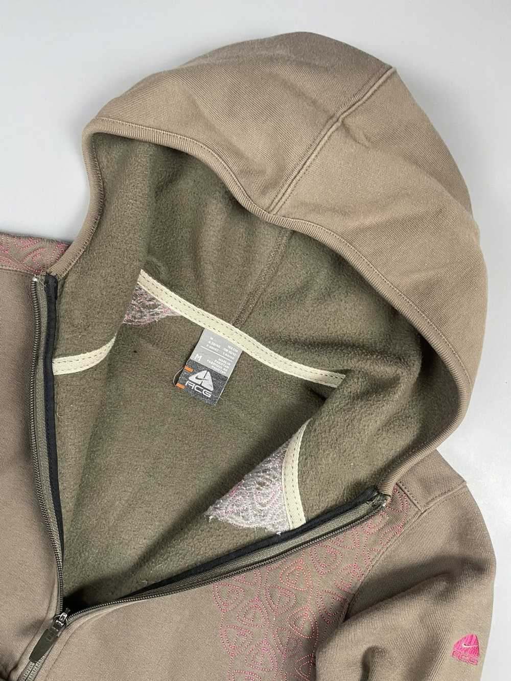 Nike × Nike ACG × Vintage Hoodie Nike ACG Brown V… - image 10