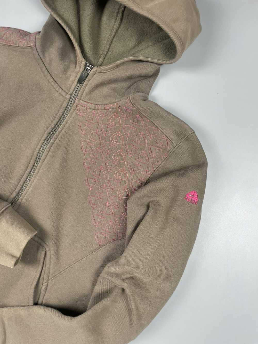 Nike × Nike ACG × Vintage Hoodie Nike ACG Brown V… - image 4